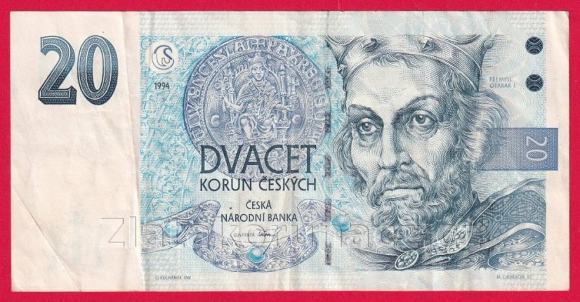 Česká republika - 20 Korun 1994 B12