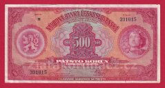 500 korun 1929 H neperf.