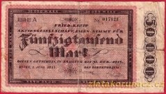 Essen - 50 tisíc marek - 1923