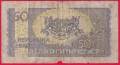 50 Kčs b.l. 1945 JD