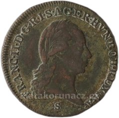 3 Krejcar 1800 S