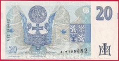 Česká republika - 20 Korun 1994 A 12
