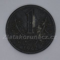 1 koruna 1942