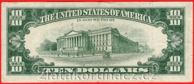 USA - 10 Dollars 1969 A