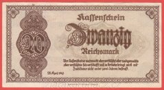 Německo - 20 Reichsmark 28.4.1945, s. AN