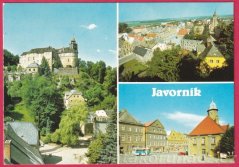Javorník - Zámek Jánský Vrch, pohled na střed města, Radnice