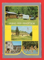 Vrbno pod Pradědem - město a letovisko u řeky