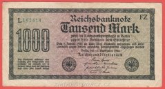 Německo - 1000 mark 15.9.1922 - série L-FZ