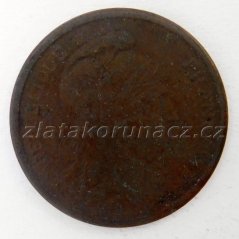 Francie - 2 centimes 1911