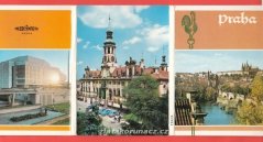 Praha - Obal pohlednic
