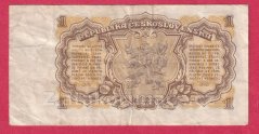 1 Kčs 1953 VP - český číslovač