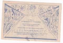 Los - 42 kčs - 58. Československá třídní loterie V. - E r.1948