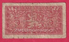 5 Kčs 1949 A 16