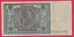 Německo - 10 Reichsmark 22.1.1929 - série J-K - 8 m.č.
