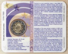 2012 - 2€ Společná evropská měna - karta