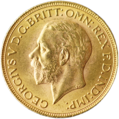 Zlatá mince Anglie - 1 Sovereign 1930 SA