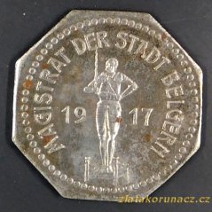 Německo - Belgern - 50 pfennig 1917