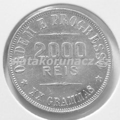 Brazílie - 2.000 reis 1907