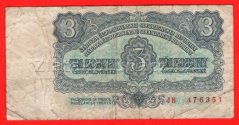 3 kčs 1961 JB