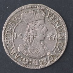 Rakousko - Tyrolsko - 3 krejcar 1647 - Ferdinand Karel