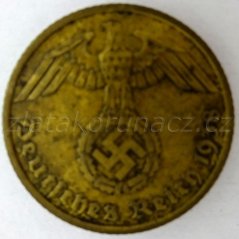 Německo - 10 Reichspfennig 1938 E