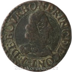 Francie - Chateau-Regnault - 2 deniers (double Tournois) 1605-1614