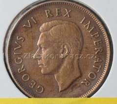 Afrika jižní (Jihoafrická rep.) - 1 penny 1945
