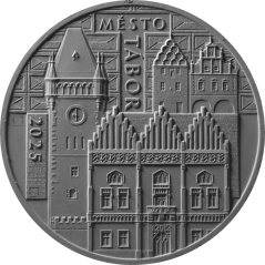 2025 - 5 000 Kč Moravská Tábor - Městské památkové rezervace Proof