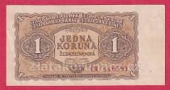 1 Kčs 1953 CR - ruský číslovač