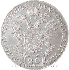 20 Krejcar 1828 B