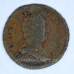 Fenik-1/4 krejcar 1765-varianta III.