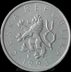 10 haléř - 1993 - Jablonec