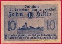 Marsberg - 10 haléřů - 1920