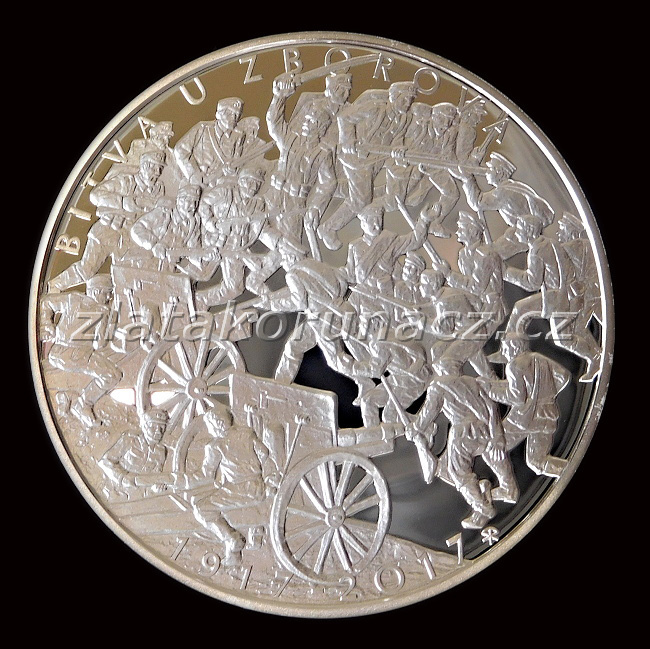 2017 - 500Kč Bitva u Zborova Standard