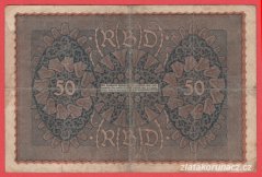 Německo - 50 mark 24.6.1919 - série FGa-pořadí 1