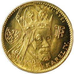 1 Dukát Karel IV. - 1982