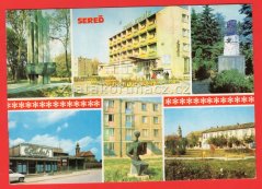 Sereď - hotel Hutník, památník
