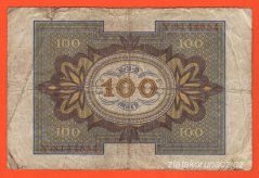 Německo - 100 Mark 1.11.1920 - série Y-H