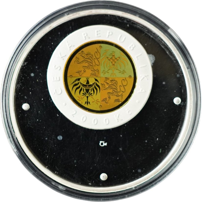 2000 - 2 000 Kč Konec milénia Proof