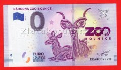 0 Euro souvenir - Národná ZOO Bojnice 2