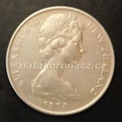 New Zealand - 10 cents 1970