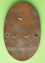 Německo - Auto smaltovaná plaketa - Svaz německých řidičů Moravsko-Slezsko