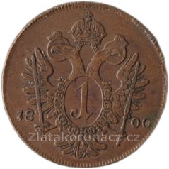 1 Krejcar 1800 A