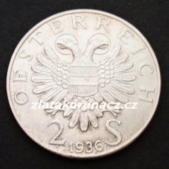 Rakousko - 2 schilling 1936 - Savoyen
