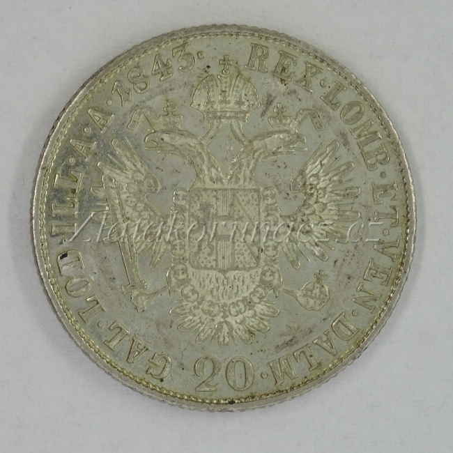 20 Krejcar 1843 M