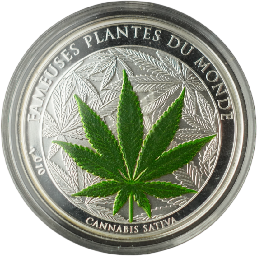 Benin - 1000 Francs 2010 Marihuana