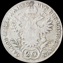 20 Krejcar 1828 A