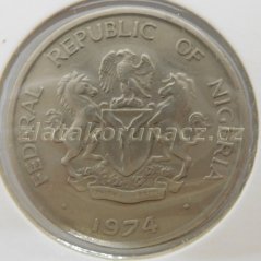 Nigérie - 10 kobo 1974