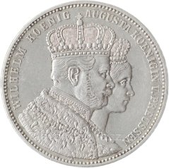 Německo - Prusko - 1 tolar 1861 - Korunovační