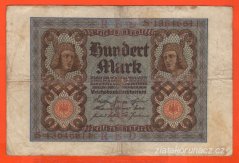 Německo - 100 Mark 1.11.1920 - série S-N